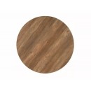 Стол обеденный SIGNAL OAKLAND орех/черный 100